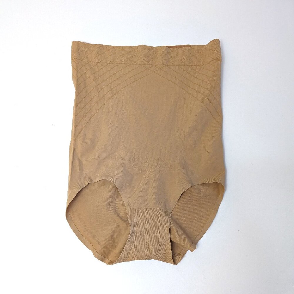 NWOT Maidenform Feel Good Fashion Caramel Firm Control Hi Waist Panty Sz Medium